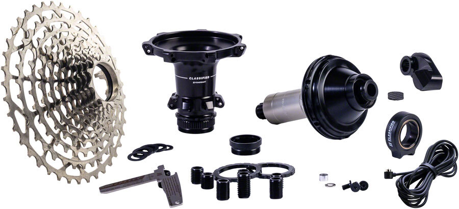Classified Powershift Rear Hub Kit – 12 x 148mm, Center-Lock, 28H, Flat Bar