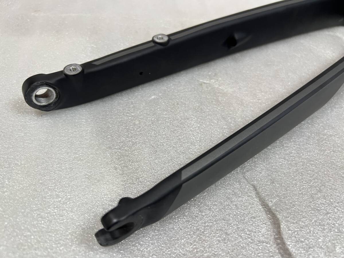 Cannondale SuperSix EVO Hi-MOD Disc Carbon Fork 700C 12×100 1-1/8-1.5 Black Ash