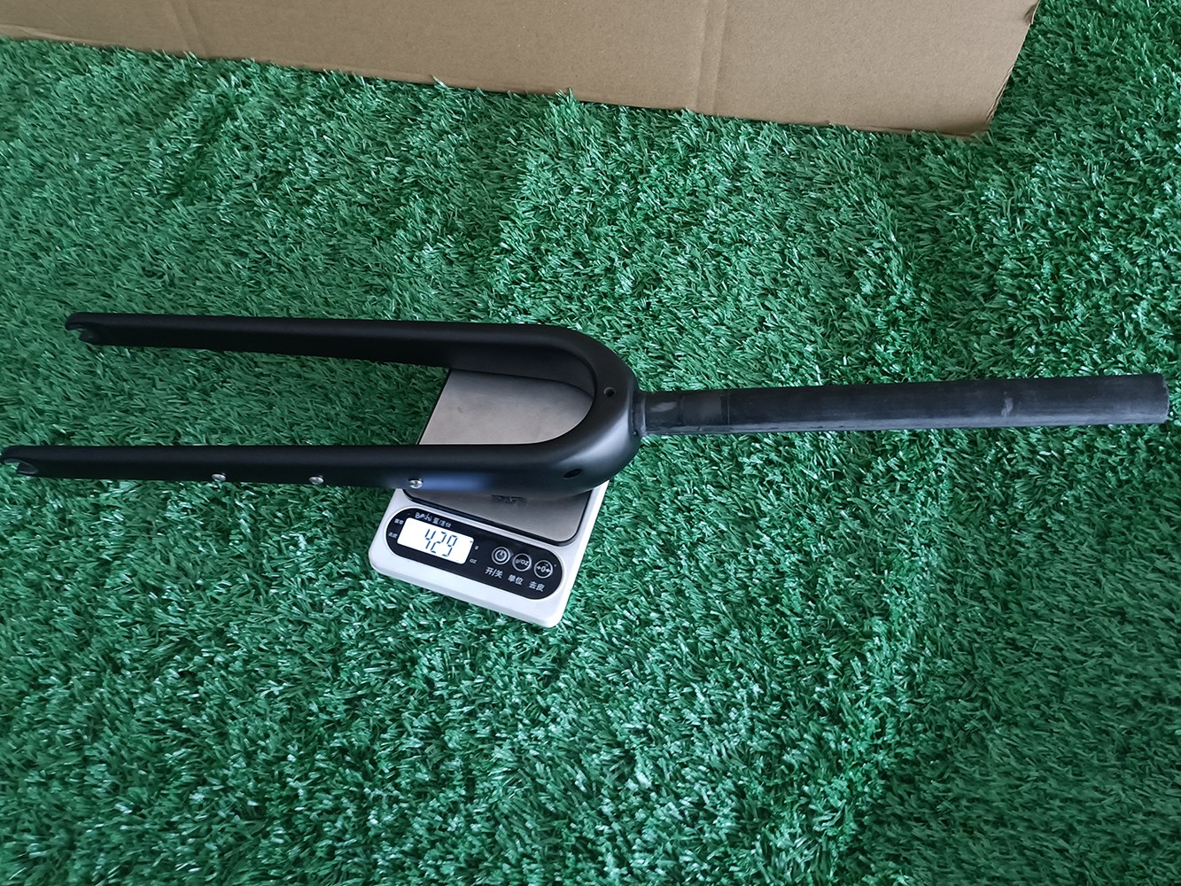 700C Carbon fiber bicycle Road Bike Gravel Fork 1 1/8 or 1 1/2 tapered Disc QR