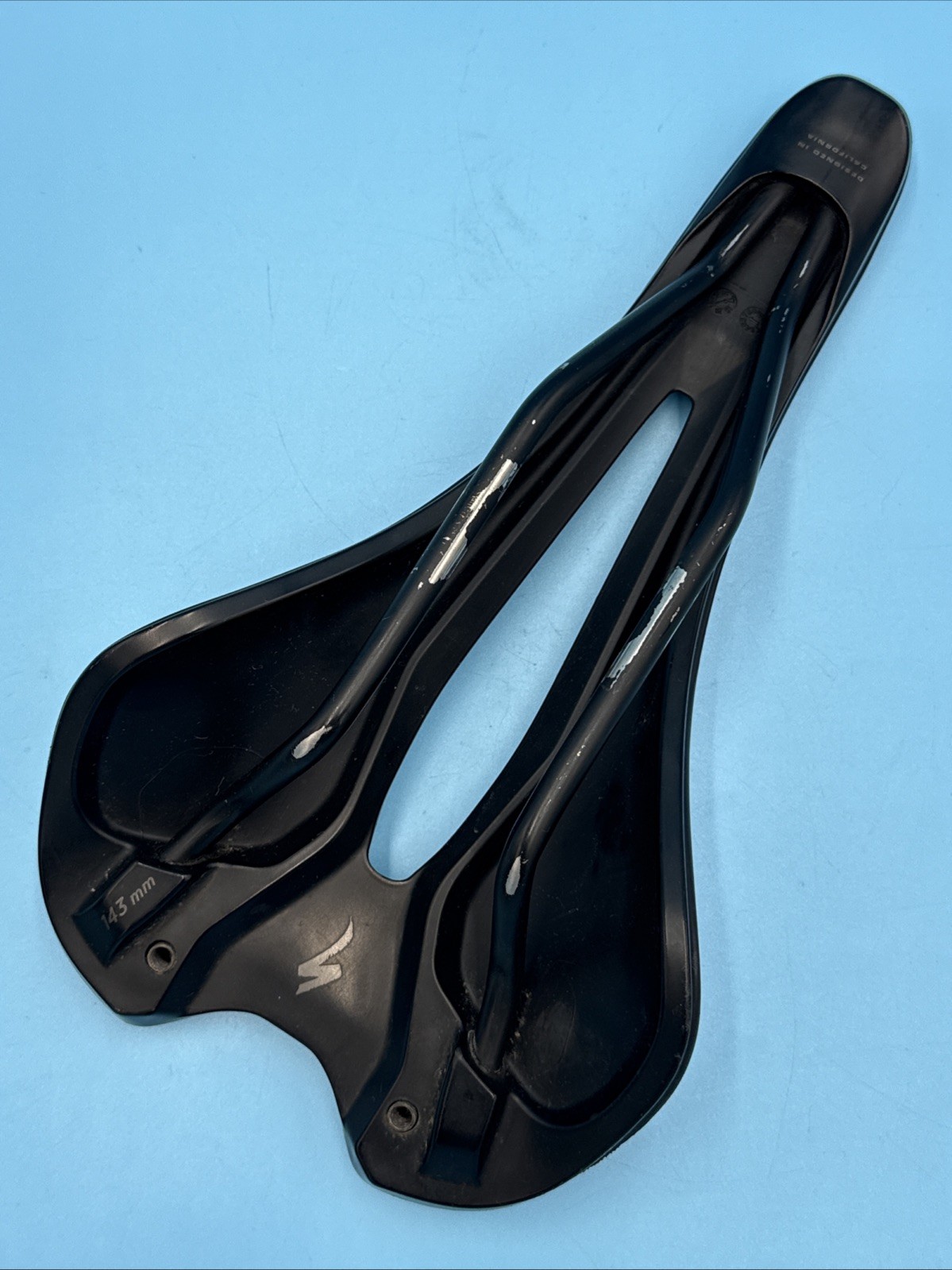 Specialized Romin EVO 143 Expert Body Geometry Comp Hollow Titanium Rail Saddle