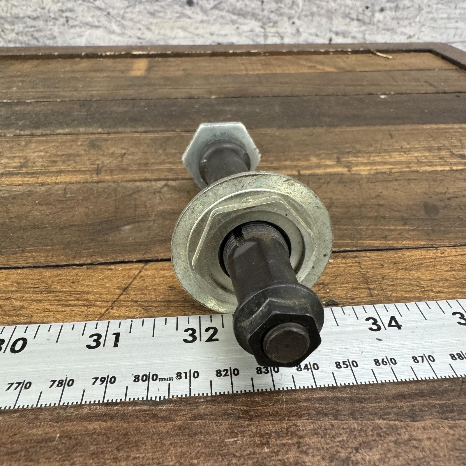 BMX Bottom Bracket Spindle BMX-HU Square Taper 3pc BMX Bike Axle Old SChool