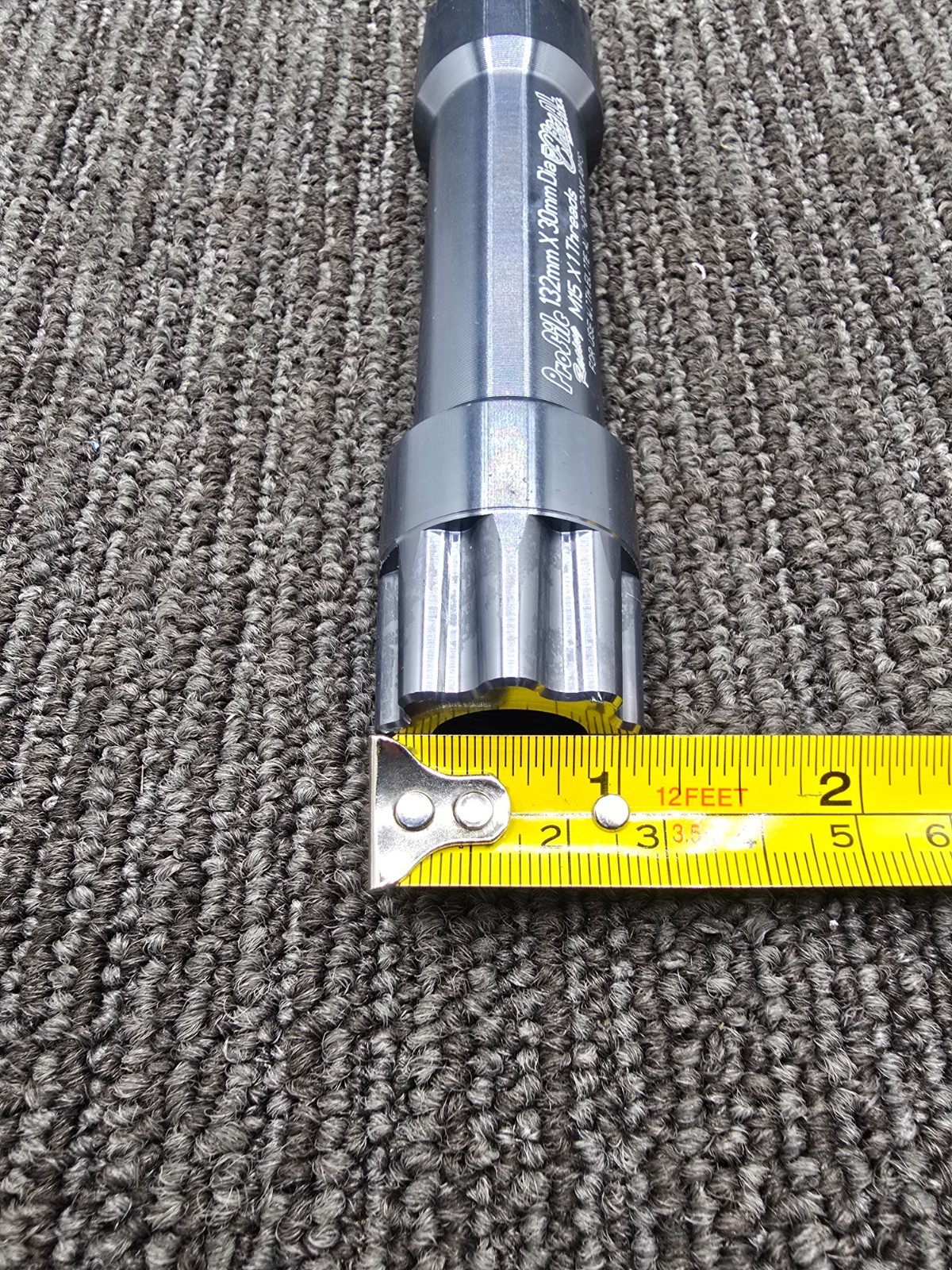 Profile Racing Crank Axle 30mm Tapered 8 Spline 132mm (Elite AL)