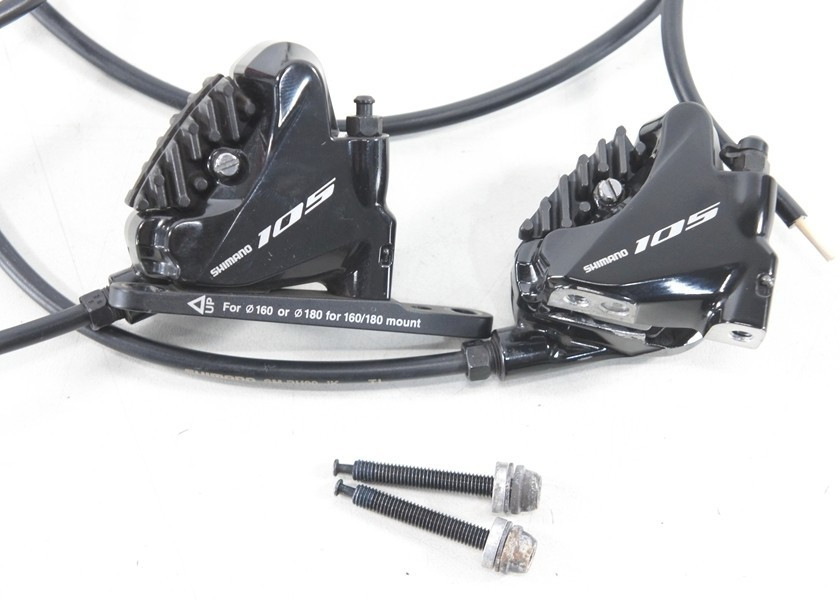 Shimano 105 R7000 2×11 Groupset ST-R7025 FD RD BR-R7070 Hydraulic Disc Used++