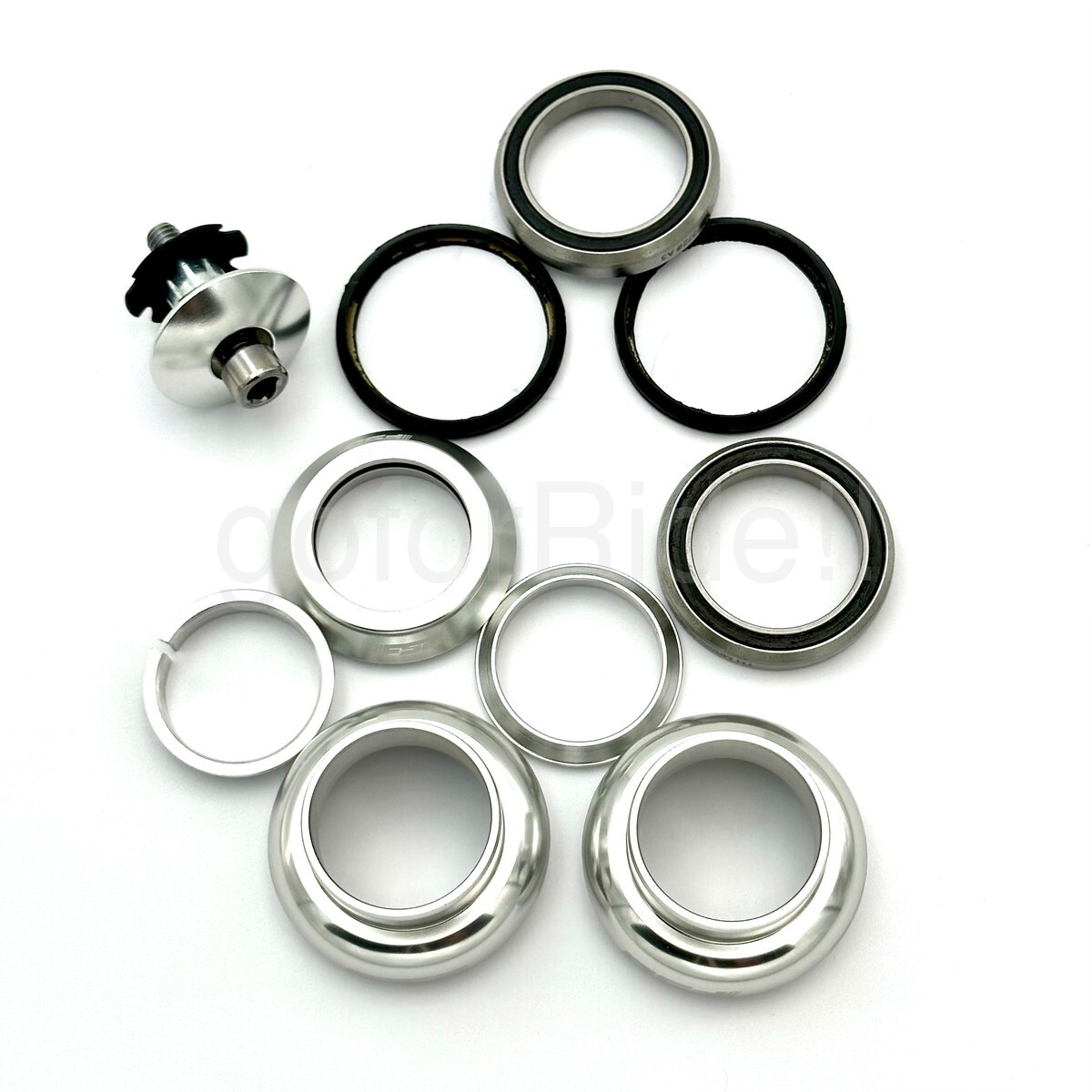 FSA Orbit X 1″ Threadless Bike Headset Sealed Bearing 1 inch W/Top Cap Silver