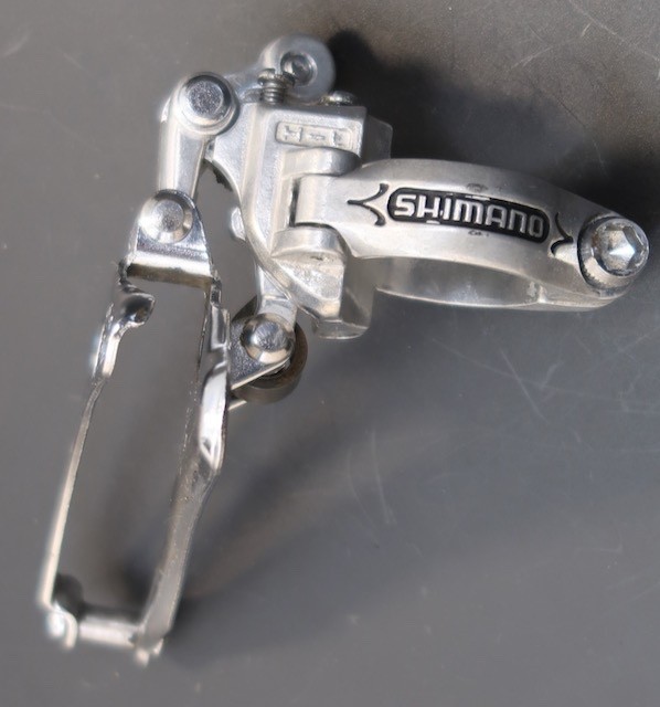 Vintage Shimano 600 Arabesque double front derailleur 28.6 Japan