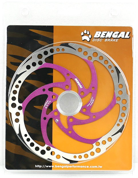 Bengal Helix 7B Bike Bicycle Hydraulic Disc Brakes 160 Complete kit Black Purple