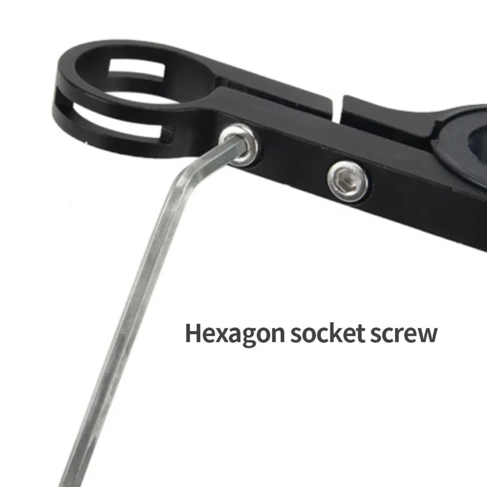 Bike Handlebar Extender Bicycle Bar Extension Mount Headlight GPS Holder Bracket