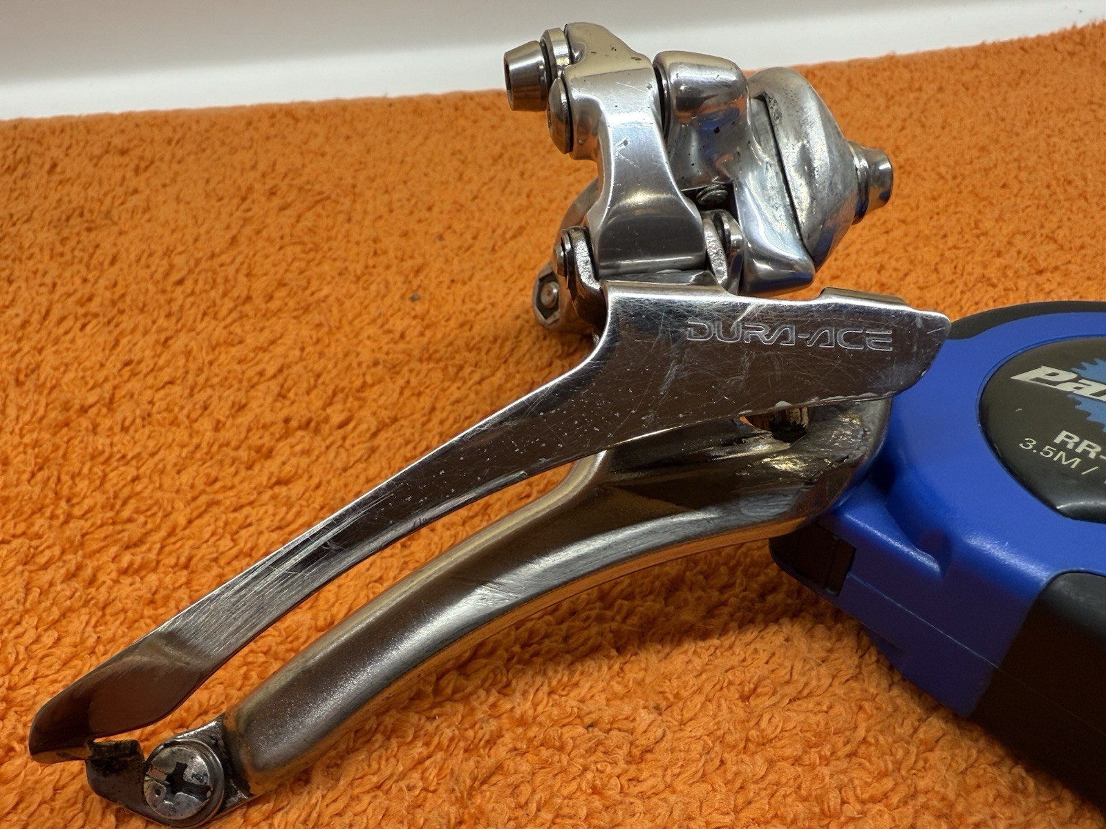 Dura Ace FD-7700 Braze / Clamp On 31.8mm Bottom Pull Front Derailleur 1 3/8″