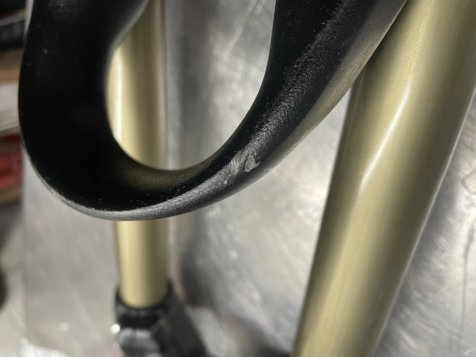 Manitou Sherman 26in Suspension Fork 170 1 1/8in Aluminum Black/Gold Dual Crown