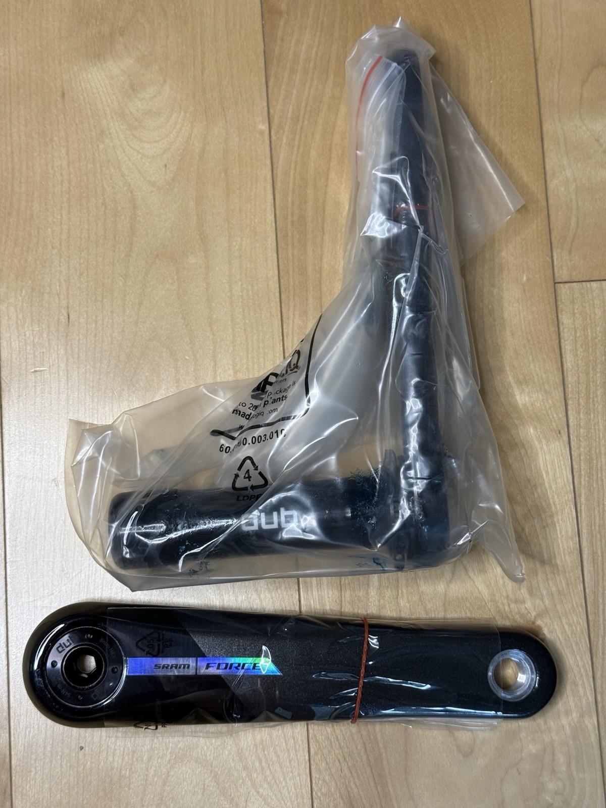SRAM Force AXS D2 170mm Crank Arm Assembly 8-Bolt Direct Mount DUB Gloss Carbon