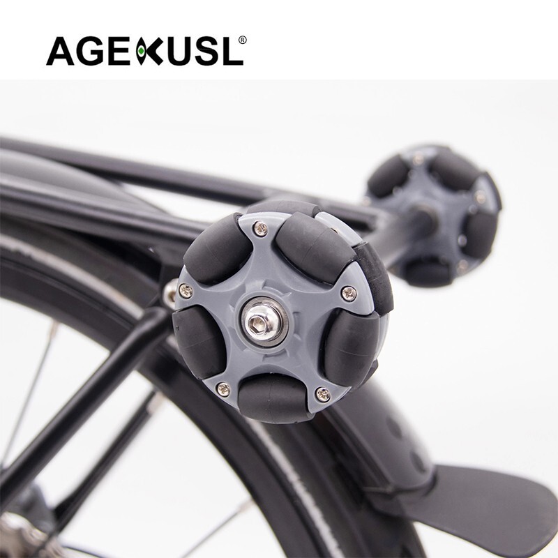 Bike Omni Easy Wheels Omni-directional Roller 58mm Ezwheels Use For Brompton