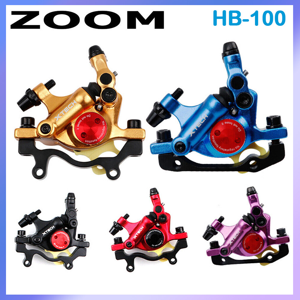 ZOOM XTECH HB100 MTB Line Pulling Hydraulic Disc Brake Calipers Front or Rear