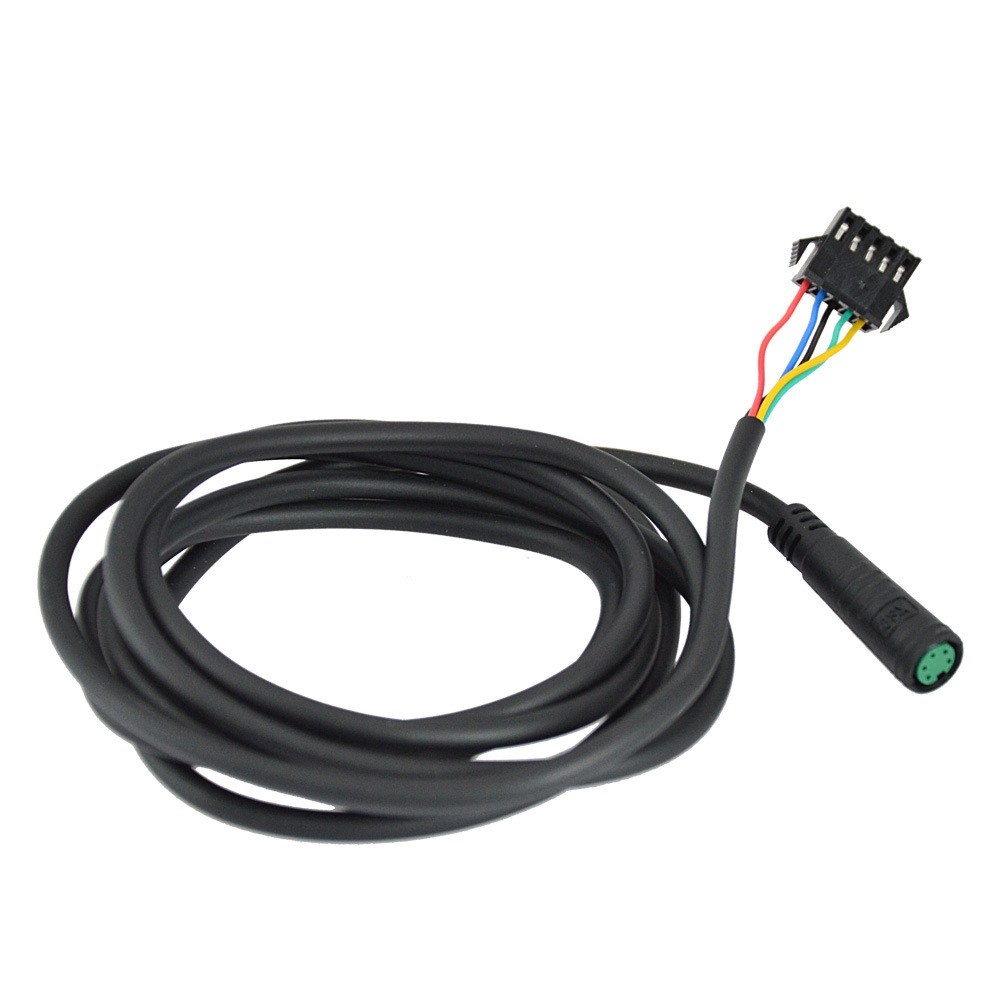 5pin Electric Bicycle Extension Cable Adapter For KT Display Waterproof To SM