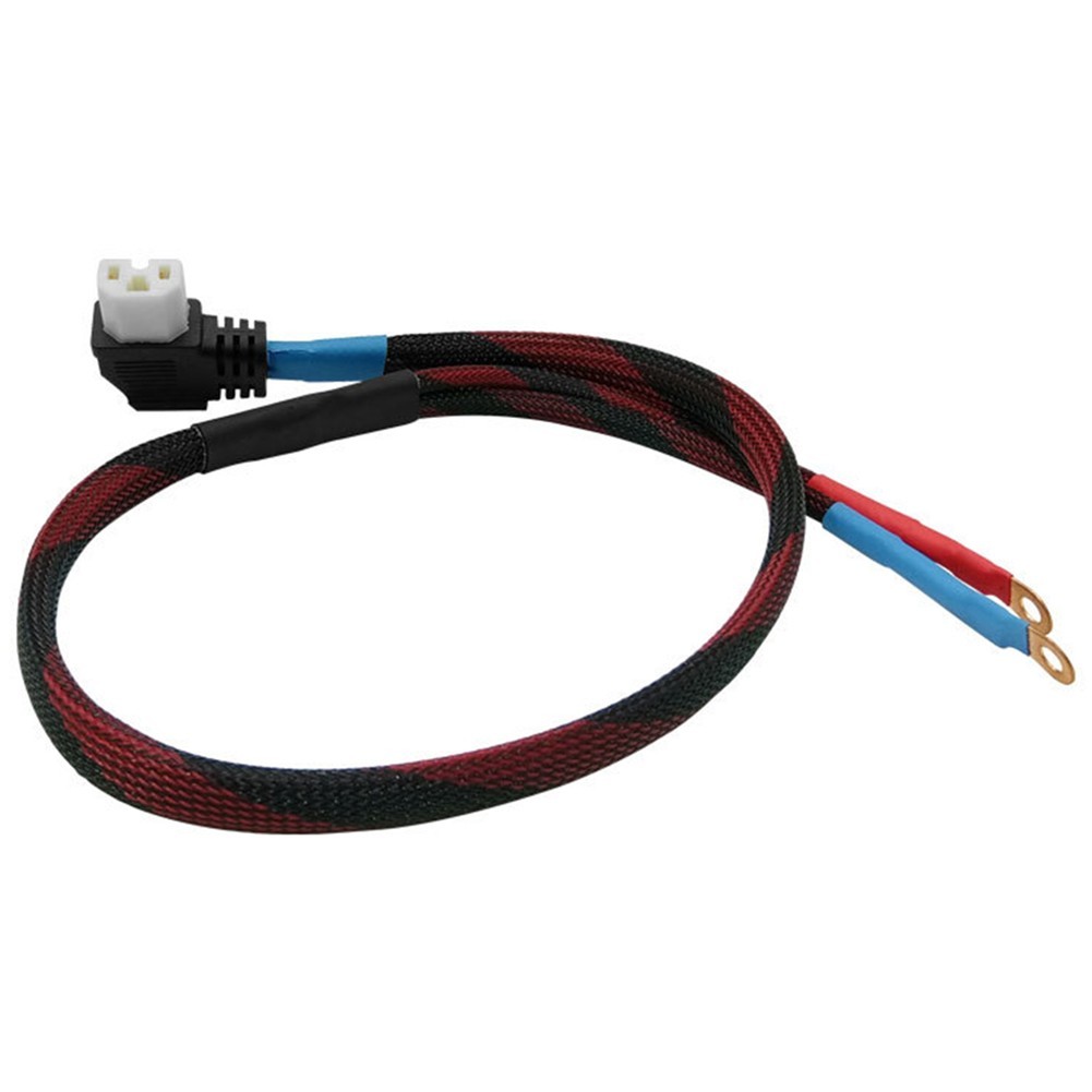 Electric Bike Charging Cord T shaped 1 Meter Length Black PVC Insulation