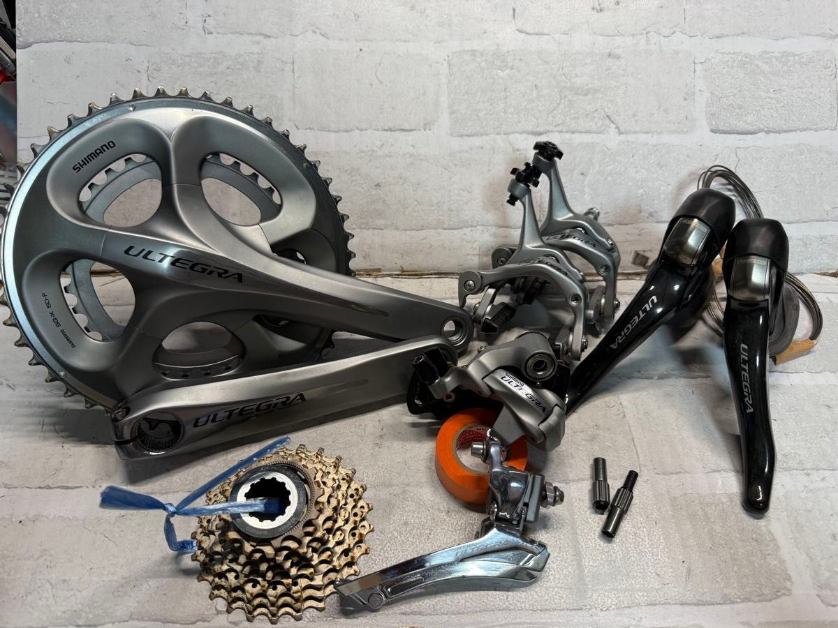Shimano Ultegra 6700 10 Speed Silver Groupset 170mm 50-34T ST FD RD BR CS CN