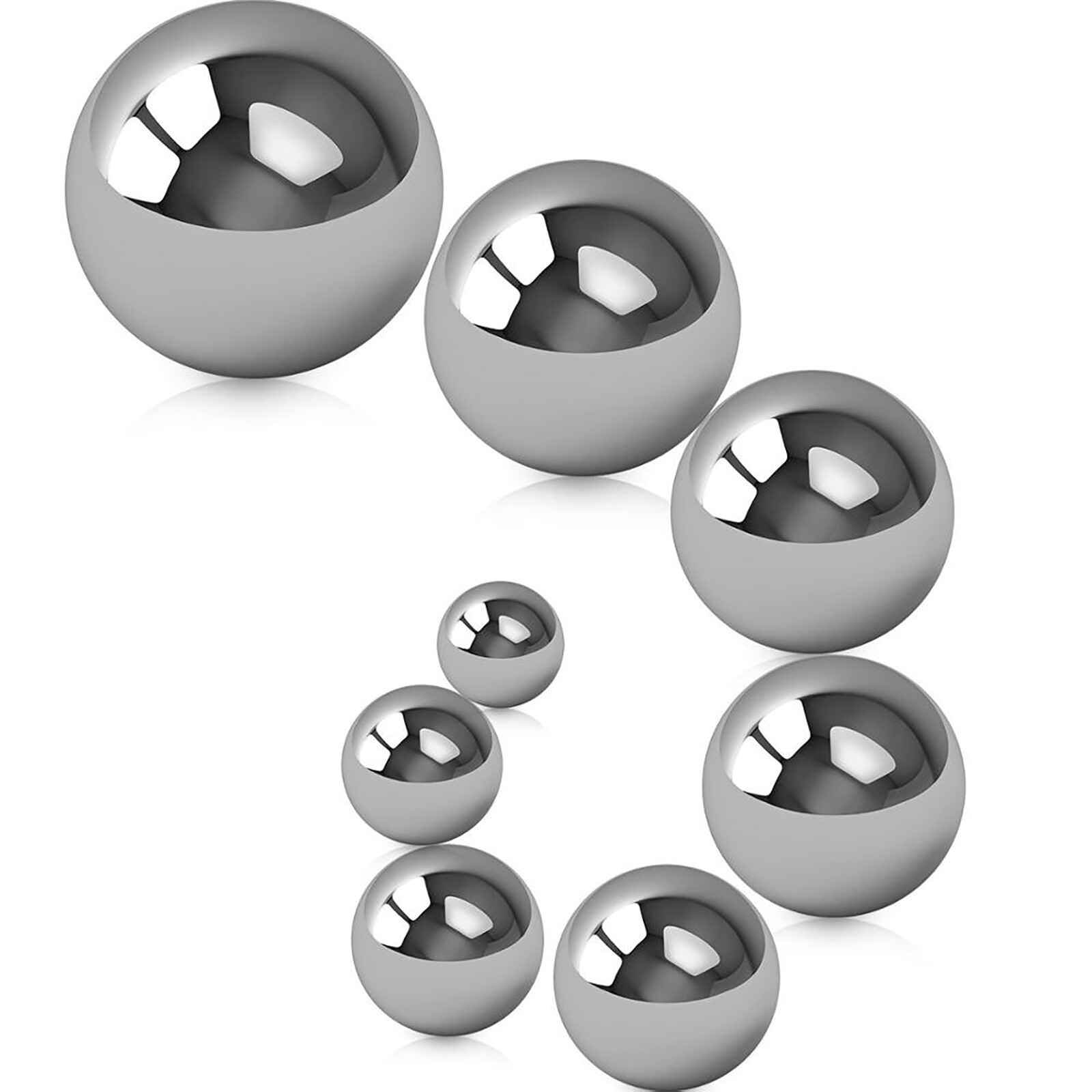 304 Stainless Steel Ball Diameter 1mm-125mm Precision Bearing Balls Smooth Ball