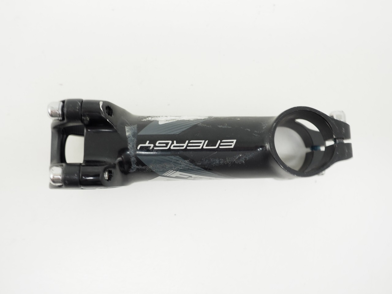 FSA Energy Road Bicycle Stem 100mm x 31.8mm x +/-6° x 1-1/8″ Black / Silver *NOS