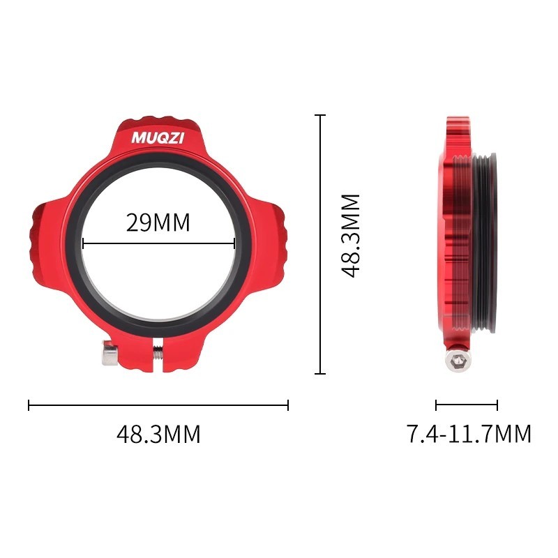 MUQZI DUB 28.99mm Crank Preload Adjuster Kit Bike Bottom Bracket Adapter