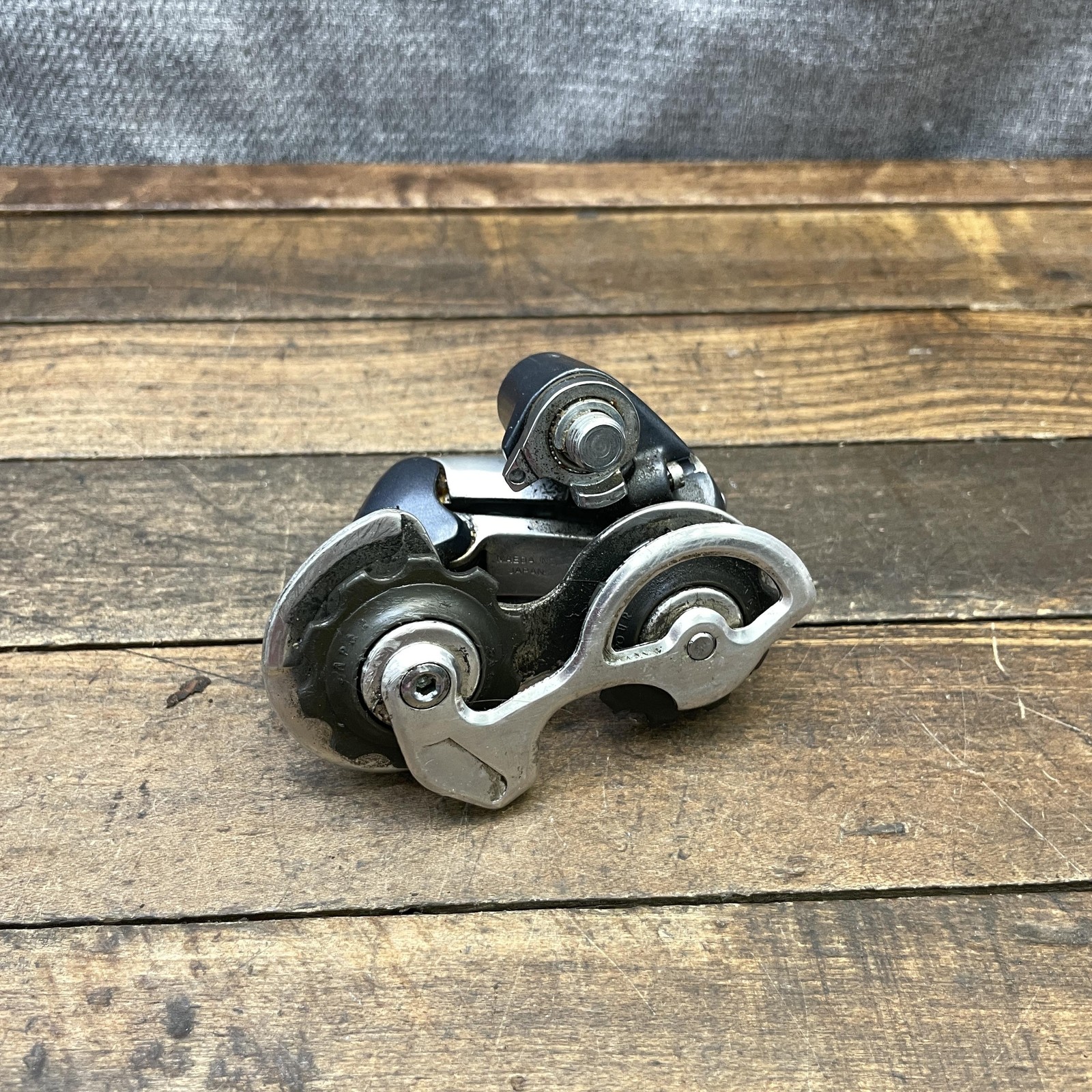 Vintage SunTour GPX Rear Derailleur Short Cage Hanger Silver Japan Road 220g