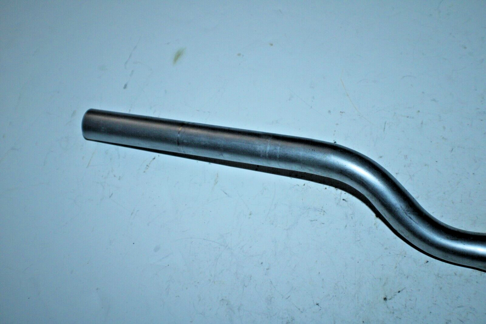 MTB Handlebar 25.4mm 61cm 2″ Riser Bar Silver Comfort Hybrid Fast USA Shipper