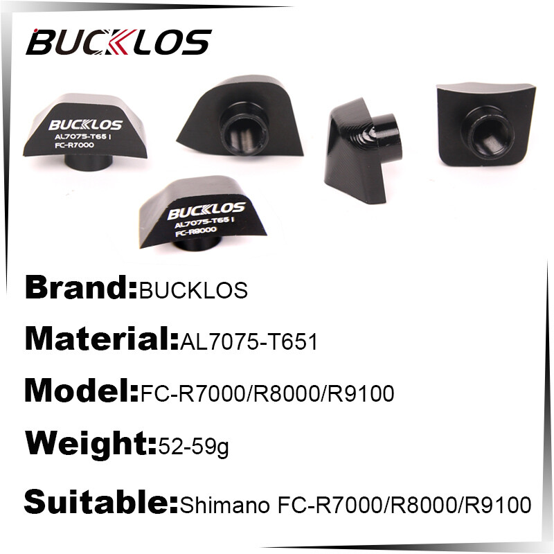 BUCKLOS Chainring FC-R7000 R8000 R9100 Bolts Alloy Chainwheel Screws for Shimano