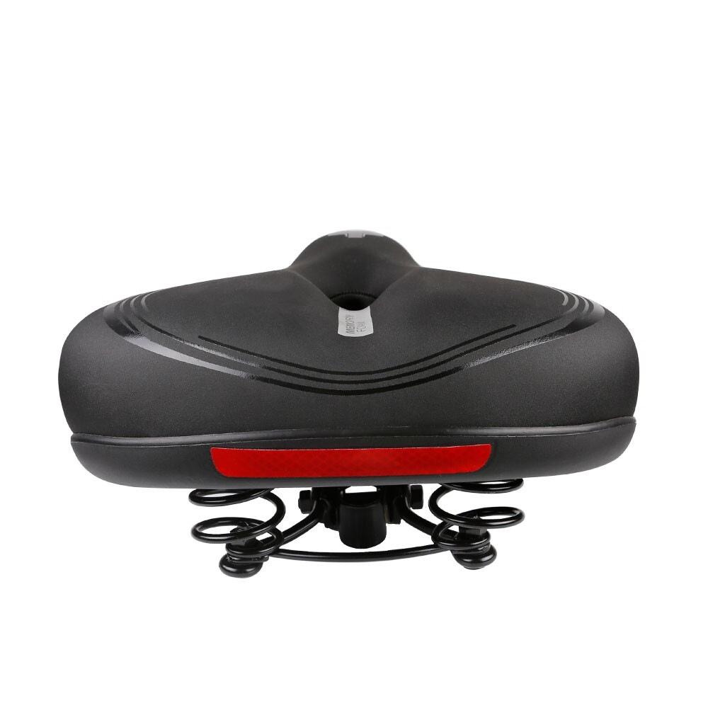 Extra Wide Big Bum Bike Bicycle Saddle Seat Gel Cushion Sporty Soft Comfort Pad