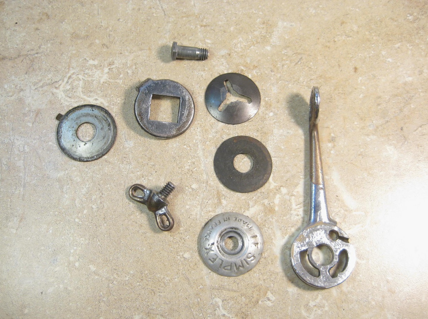 Simplex Downtube Shifter Lever Rear Derailleur Peugeot Raleigh Vintage French