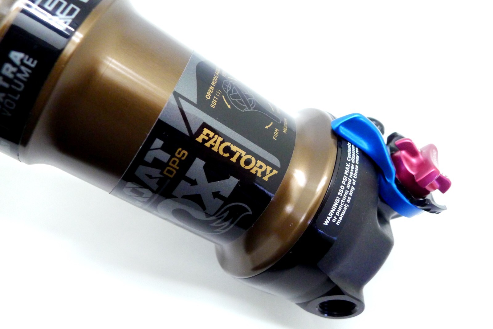 FOX Float DPS Factory Series Kashima EVOL Trunnion Rear Air Shock 165x45mm