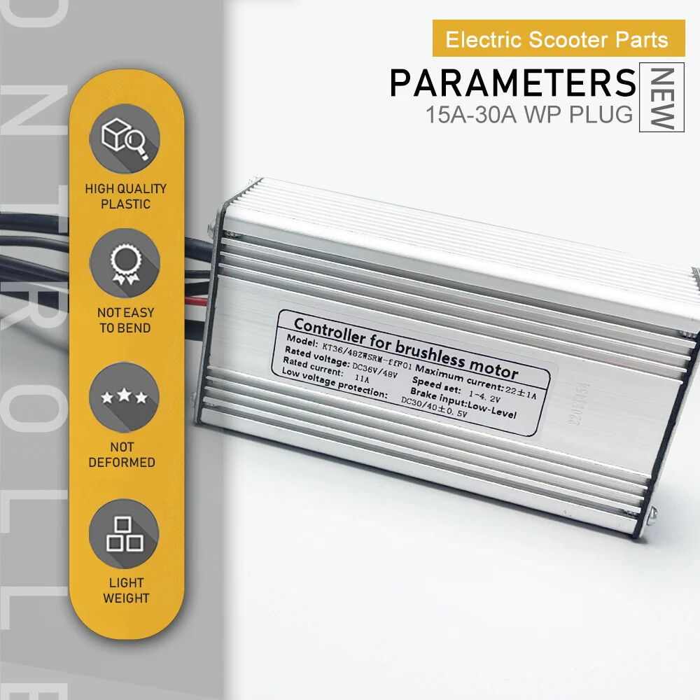 E-bike Controller 36V48V 250W-1000W Squarewave/Sinewave Controller Waterproof