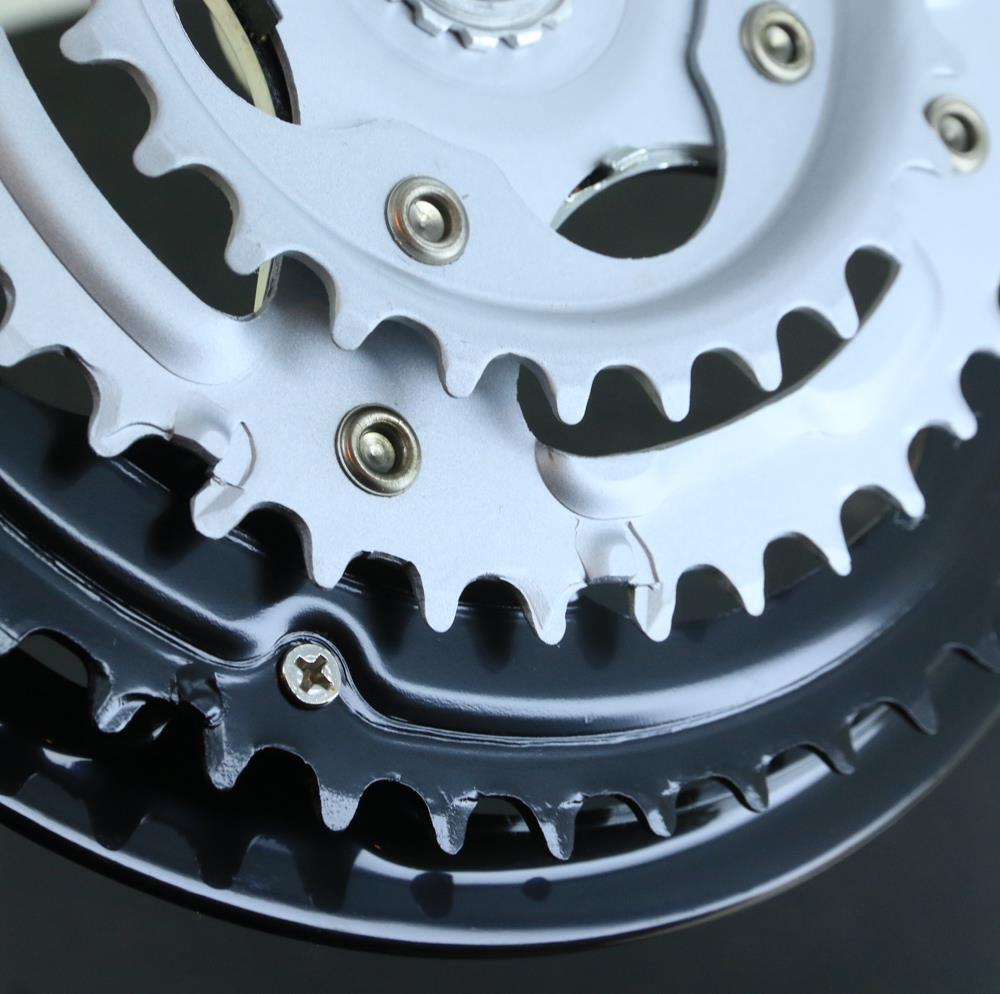 ProWheel 48/38/28T 7/8 Spd Alloy Square Taper JIS Hybrid Bike Crankset 170mm NEW