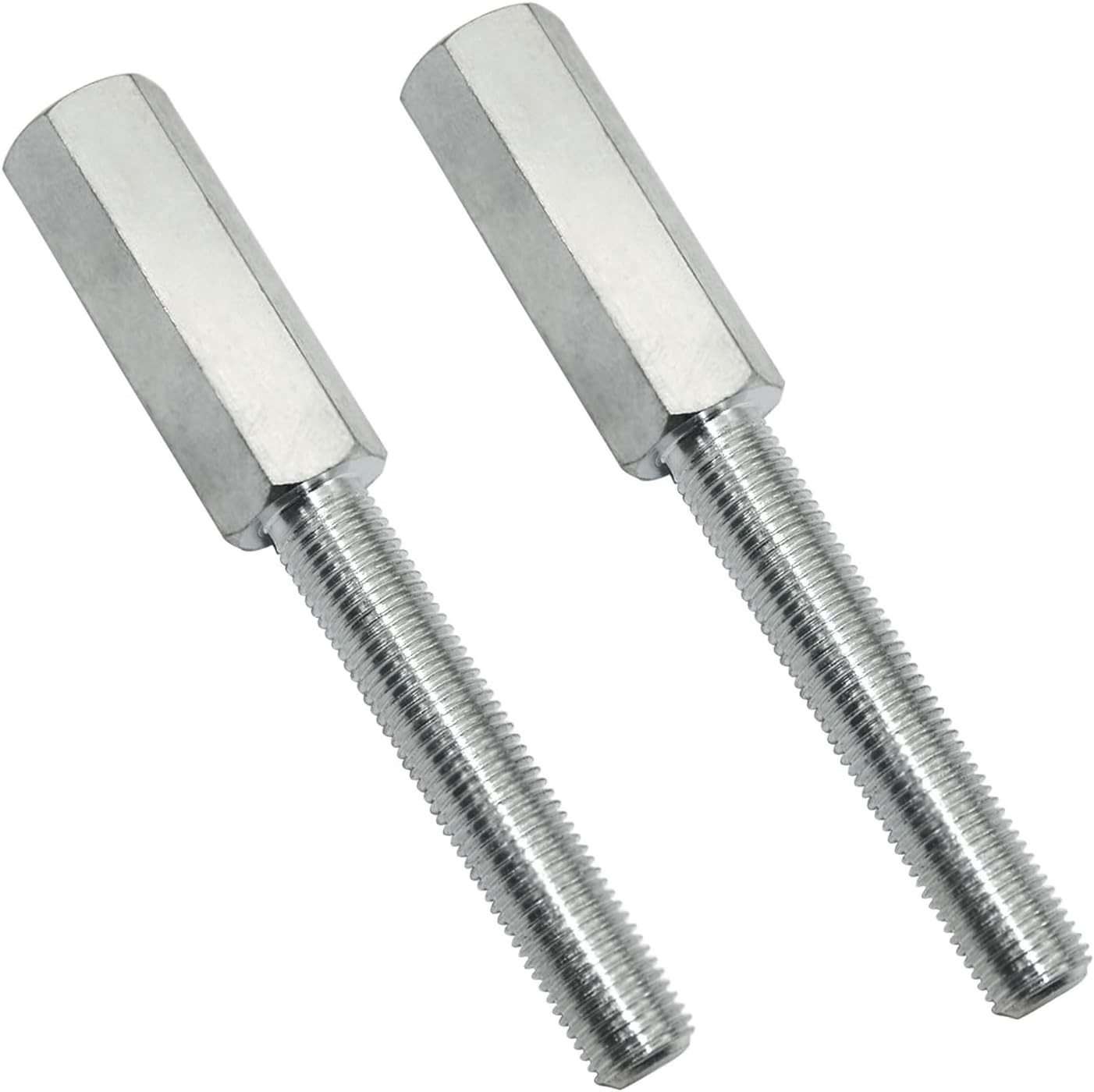 2 Pcs Shock Extension, Length of Shock Extension is 3″, Thread Size 3/8-24 In…