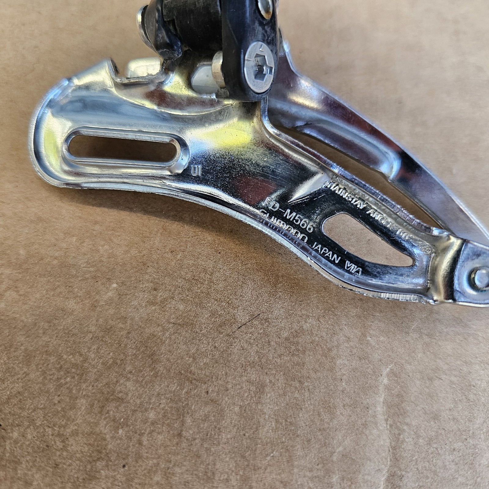Shimano Deore LX Triple Front Derailleur Bottom Pull 31.8mm Clamp 31.8 FD-M566