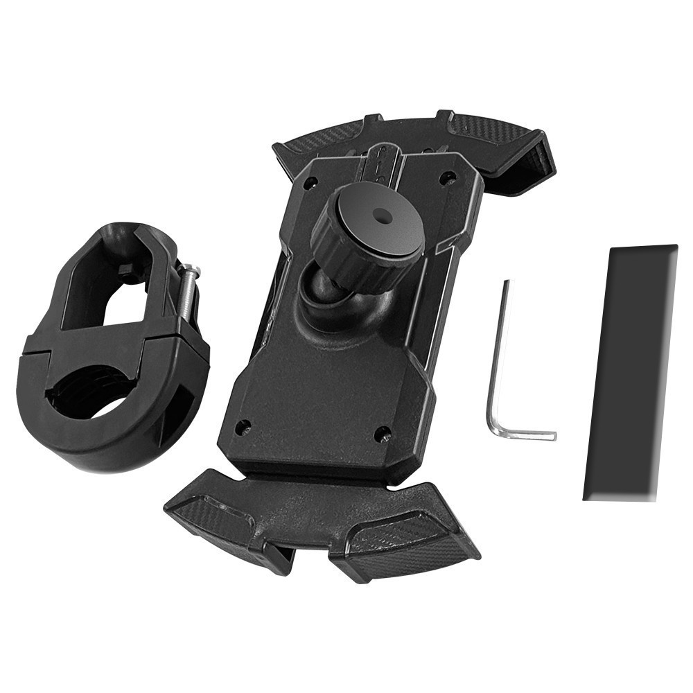 Motorcycle Phone Mount Auto Lock Military Anti-Shake Bike Phone Holder E BIKE