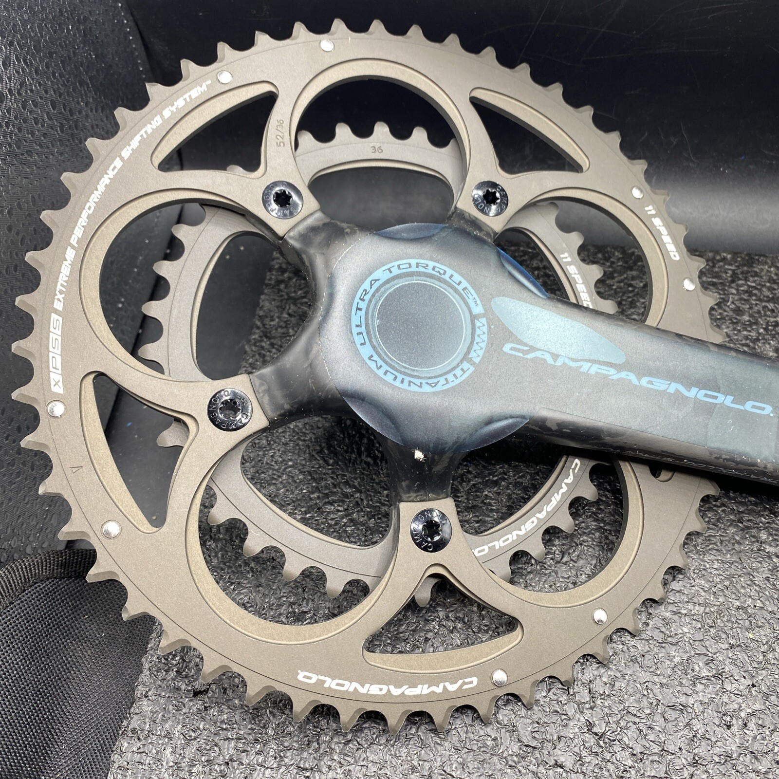 Campagnolo Super Record 80th Anniversary Crank Set 11 Speed 172.5 52/36 (9132)