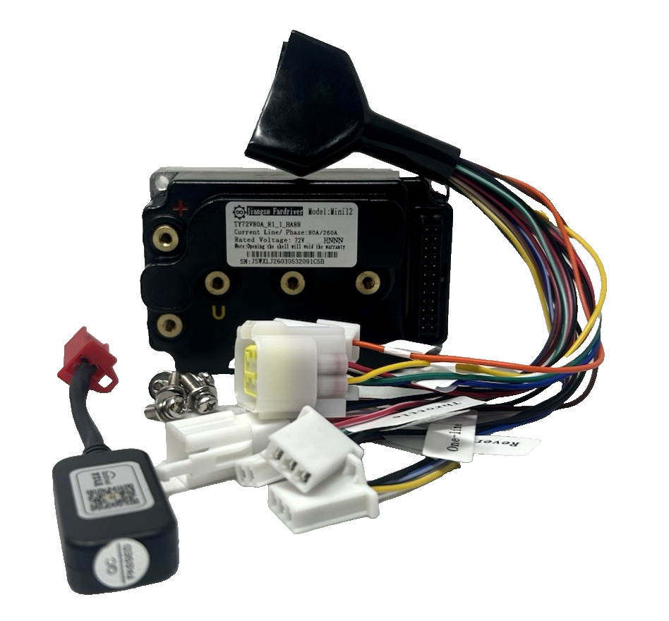 FarDriver ND7280A MINI12 72V 80A 260A EV Controller Bluetooth Adapter E-Bike