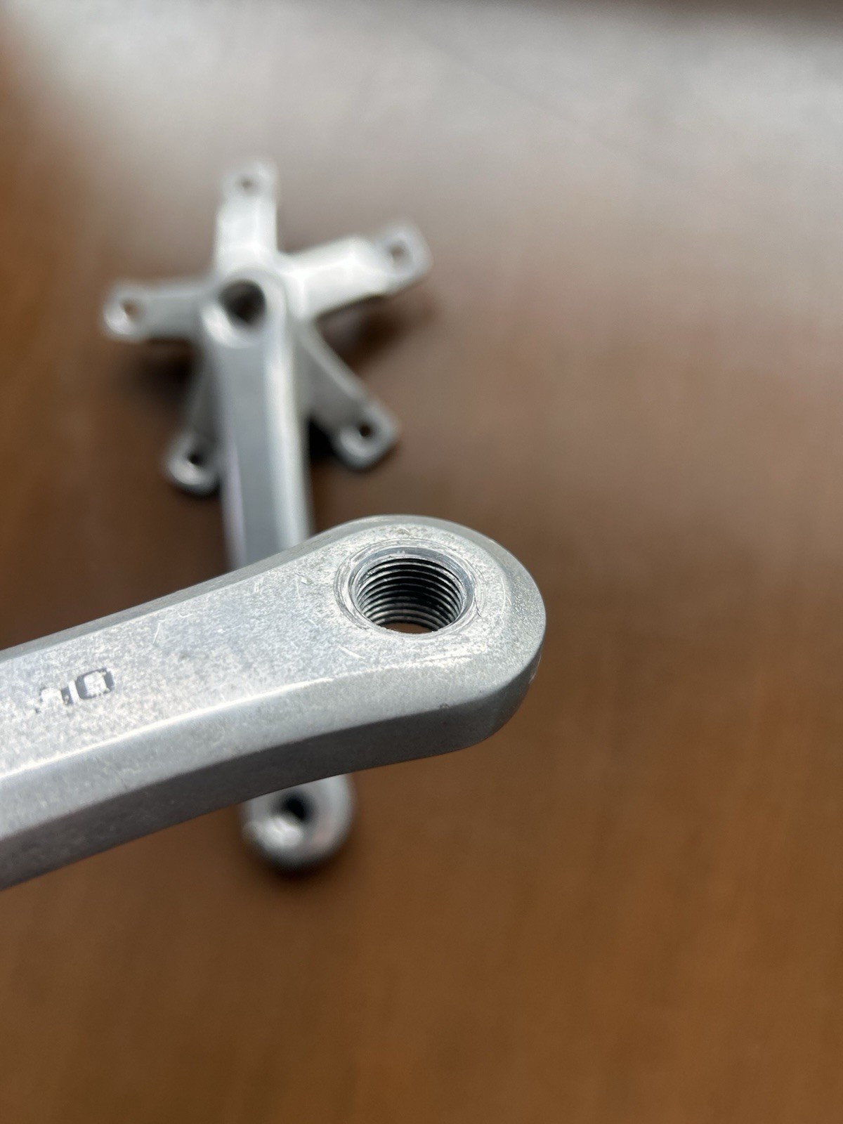 Shimano FC-B124 Vintage Crankset 170mm With Original Hardware And 24T Chainring