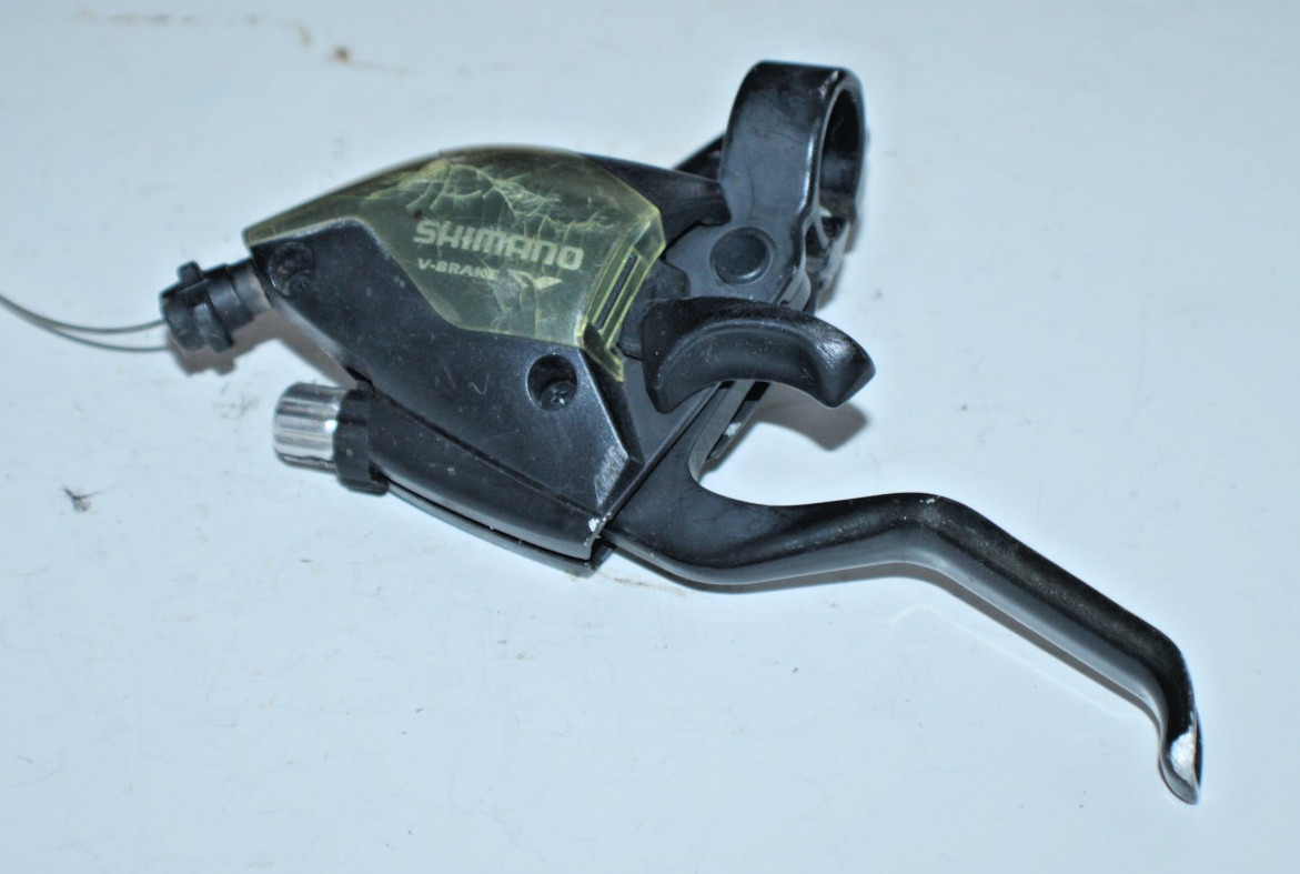 Shimano Left Trigger Shifter Brake ST-EF51-AL Black 3 Speed MTB Hubrid Ships USA