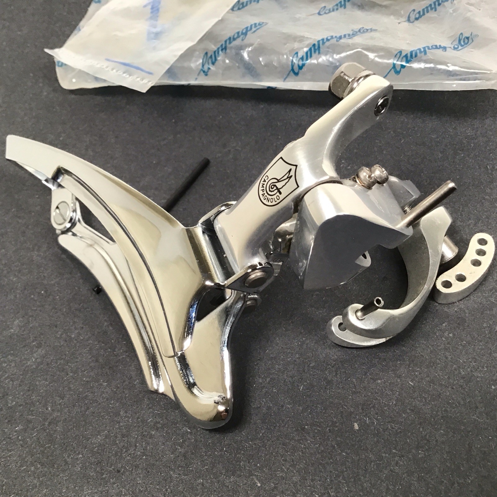 Campagnolo Record O.R. Off Road Front Derailleur 28.6-33mm Vintage MTB Klein Fat