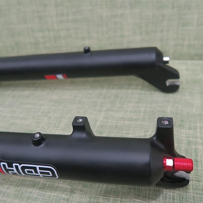 CDH 26X4.0″ Fat Tire Bike Fork, Air Suspension Bicycle Fork Double Shoulder