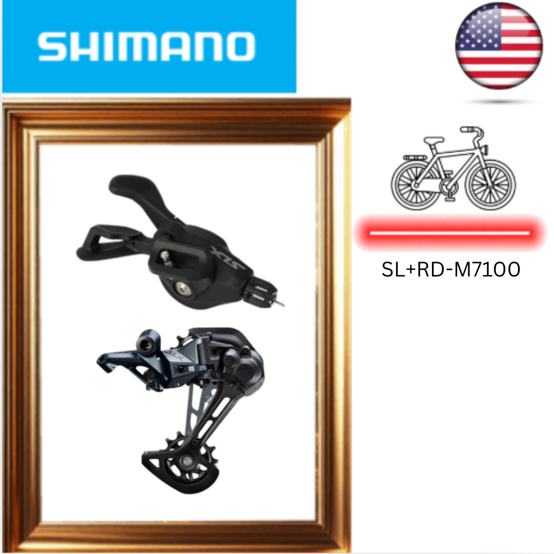 Shimano SLX M7100 12 Speed MTB Groupset Right Shifter Rear Derailleur