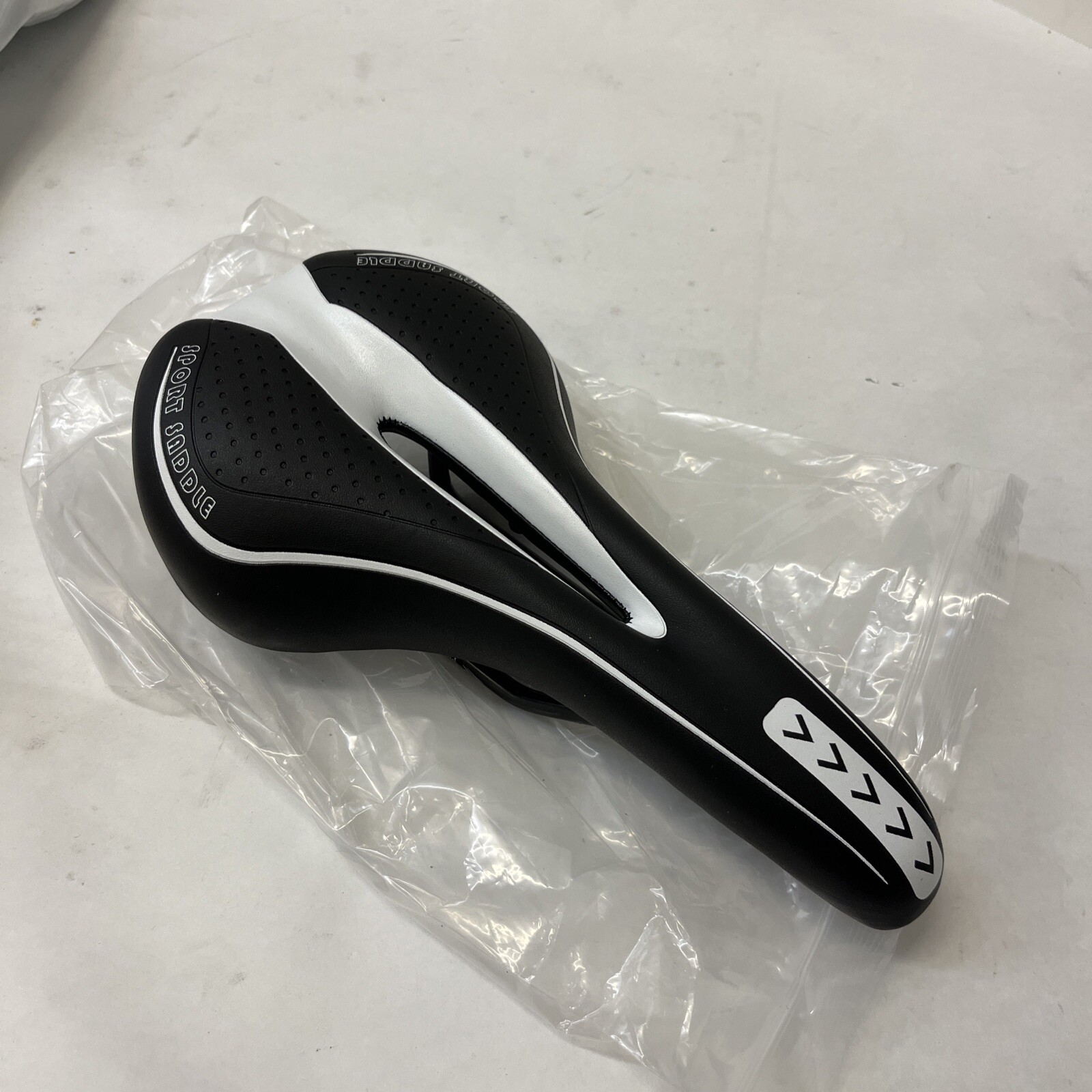 Comfortable Bicycle Saddle Soft Gel Pad Seat Black