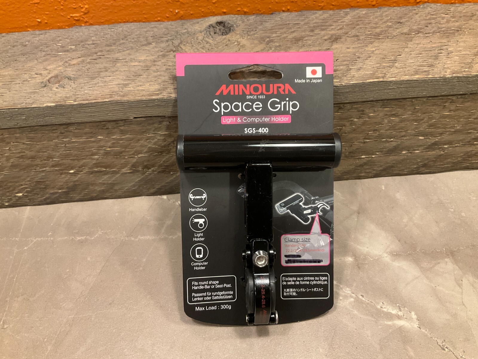 Minoura Space Grip SGS-400 STD Light and computer holder Brand new Authentic