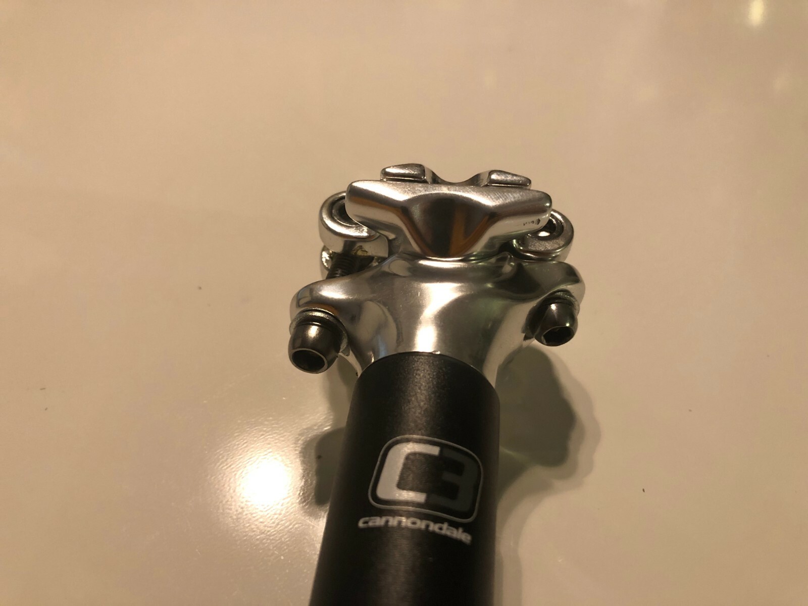 NEW Cannondale C3 27.2 350mm Black Alloy Seatpost Seat Post