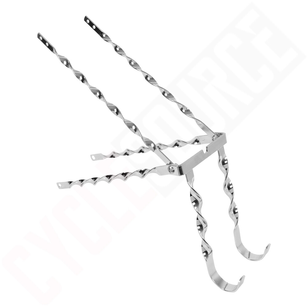 OG Lowrider Classic Flat Twisted Continental Spare Kit Chrome for 26″ Bikes