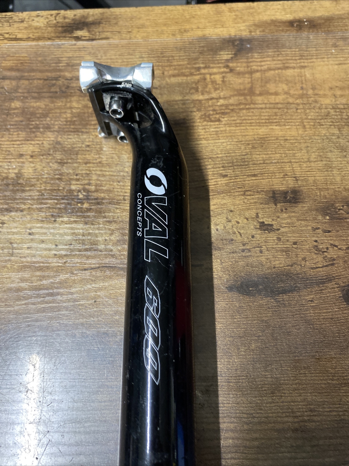 Oval alloy cycling seapost 31.6 350 mm (8218-214)