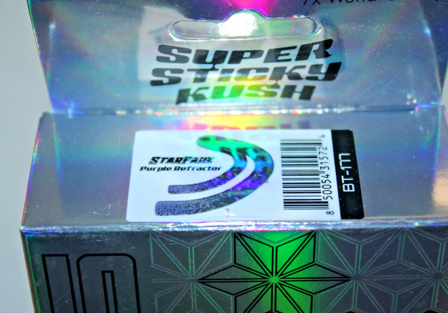Supacaz Super Sticky Kush Handlebar Bar Tape Bike Wrap Bar End Plugs Purple