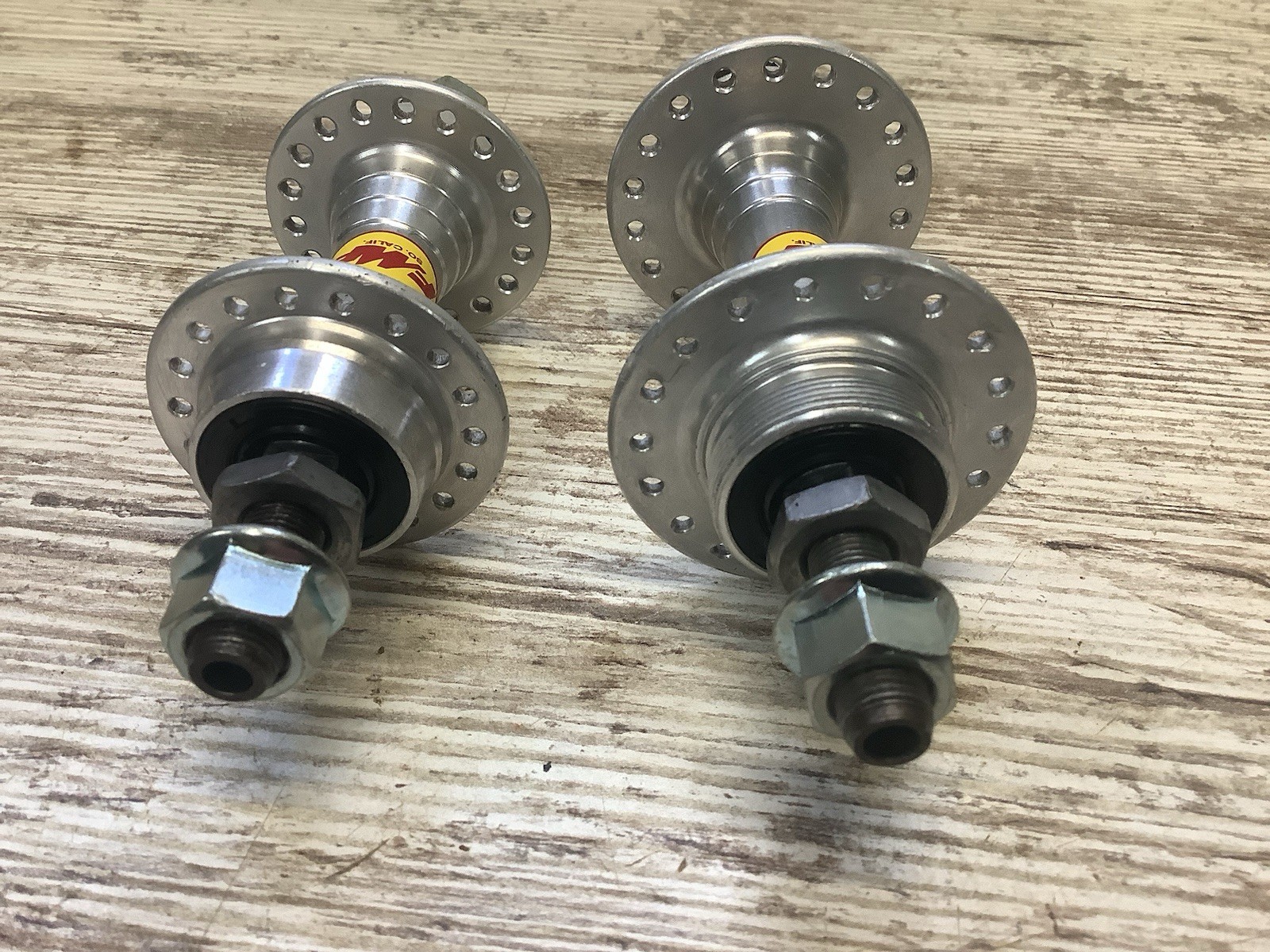 FMF Mid School Bmx Flip Flop Hub Set 36 Hole 3/8th Hollow Axle