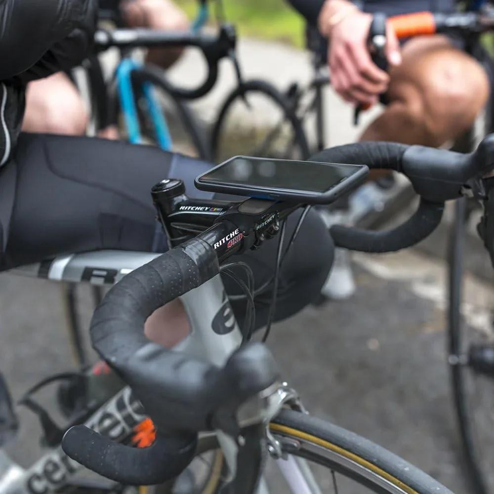 360° Rotatable Handlebar Holder Fit 4.7-7.2″ Phones, Heavy Duty for Bike/bicycle