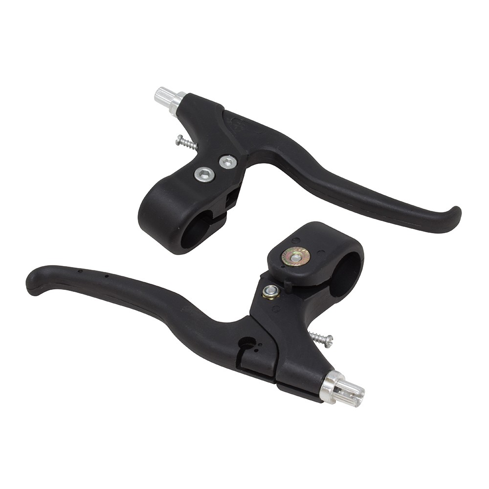 ENIX 4 Finger Plastic Bike Bicycle Brake Lever Set Black BL427