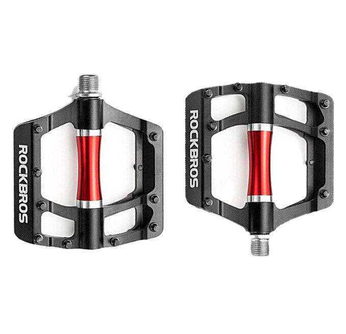 9/16″ Bike Pedals MTB Road Bicycle Aluminum Alloy Metal Sealed Bearing Non-Slip